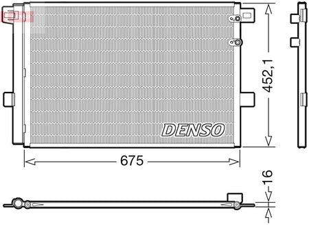 Denso DCN32065 Condenser, air conditioning - 1