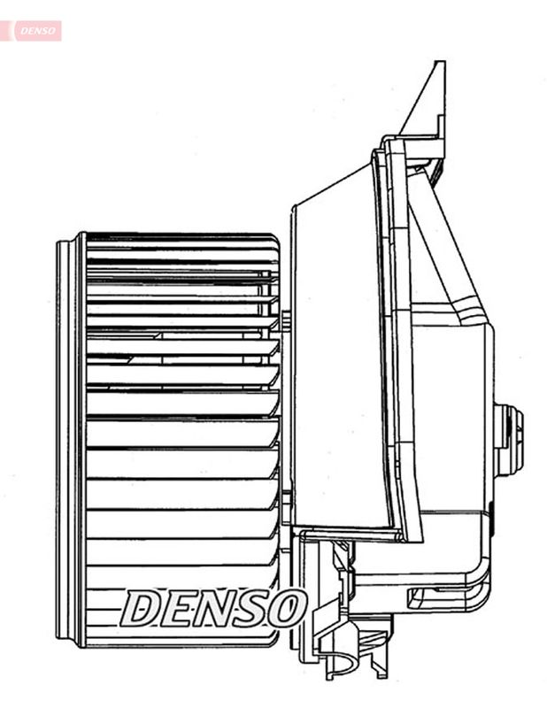 Denso DEA09203 Interior Blower - 1