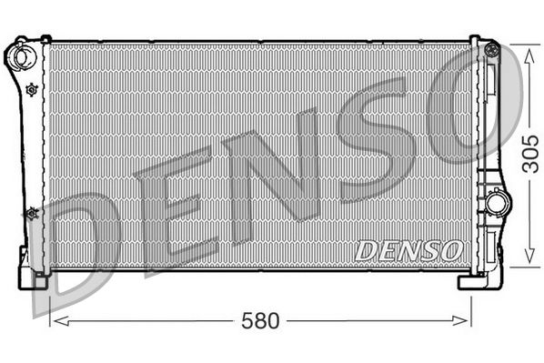Denso DRM09104 Radiator, engine cooling - 1