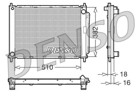 Denso DRM23100 Cooling Module - 1
