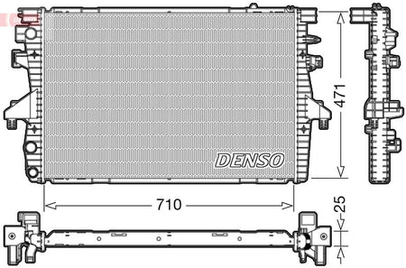 Denso DRM32039 Radiator, engine cooling - 1
