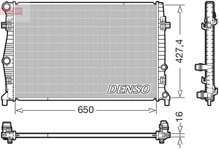 Denso DRM32060 Radiator, engine cooling - 1