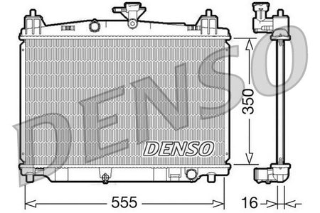Denso DRM44016 Radiator, engine cooling - 1