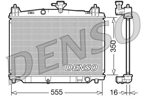Denso DRM44016 Radiator, engine cooling - 1
