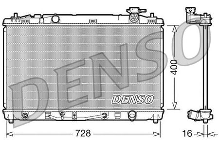 Denso DRM50042 Radiator, engine cooling - 1