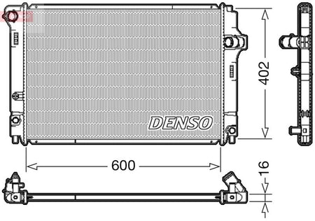 Denso DRM50089 Radiator, engine cooling - 1