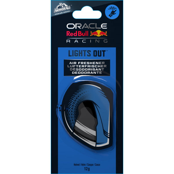 Armor All Podium Series Hanging Car Air Freshener, Logo Helmet