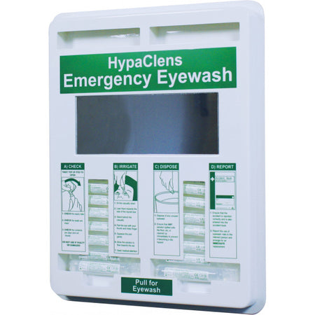 HypaClens Eyewash Dispenser with 25 x 20ml Eyewash Pods