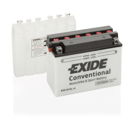 Exide Motorcycle Battery  - 12 V - 20Ah - 260CCA