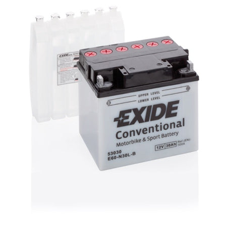 Exide Motorcycle Battery  - 12 V - 30Ah - 300CCA