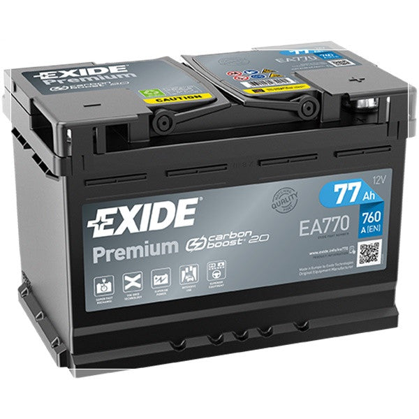Exide Conventional Battery  - 12 V - 77Ah - 760CCA