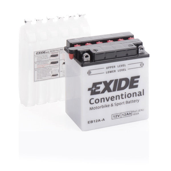 Exide Motorcycle Battery  - 12 V - 12Ah - 165CCA