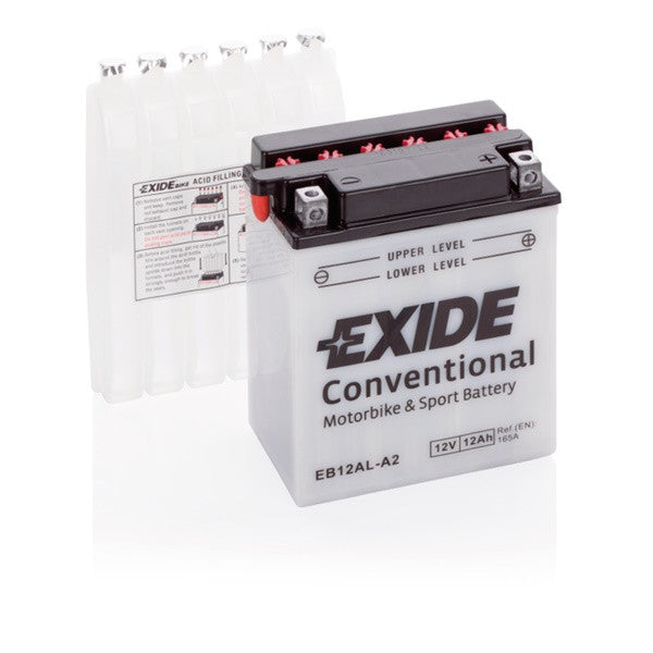 Exide Motorcycle Battery  - 12 V - 12Ah - 165CCA