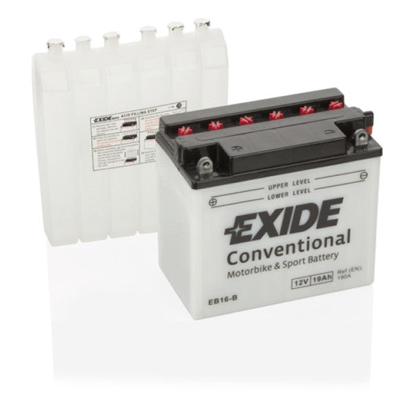Exide Motorcycle Battery  - 12 V - 19Ah - 190CCA