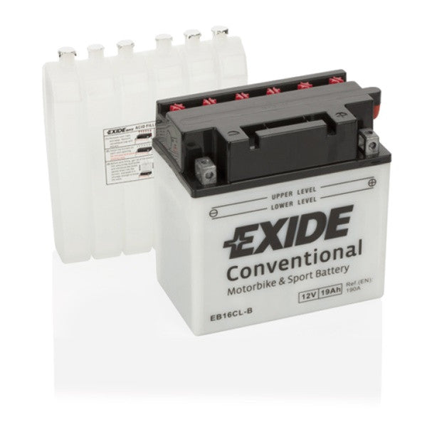 Exide Motorcycle Battery  - 12 V - 19Ah - 190CCA