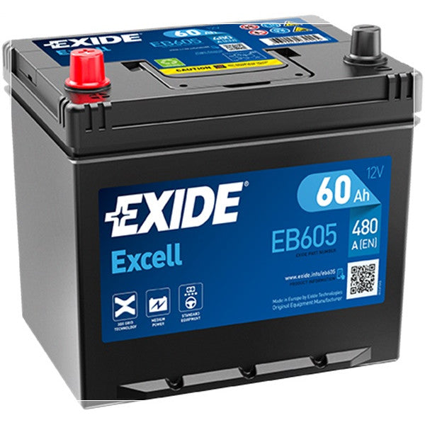 Exide Conventional Battery  - 12 V - 60Ah - 480CCA
