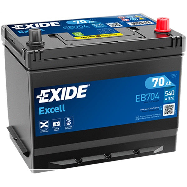 Exide Conventional Battery  - 12 V - 70Ah - 540CCA