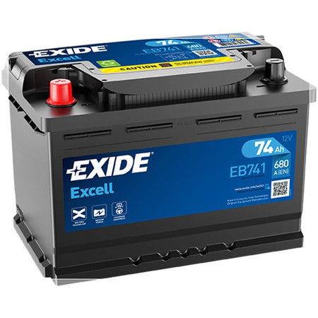 Exide Conventional Battery  - 12 V - 74Ah - 680CCA