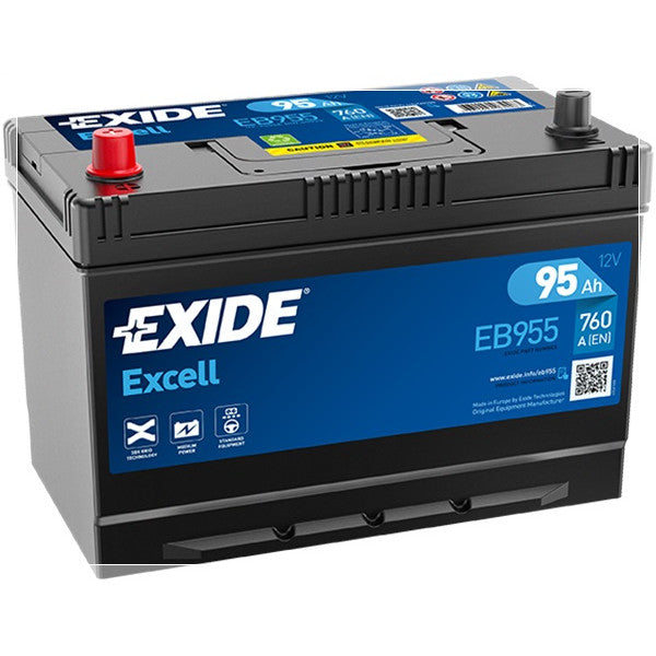 Exide Conventional Battery  - 12 V - 95Ah - 760CCA