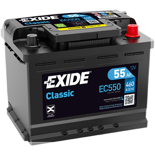 Exide Conventional Battery  - 12 V - 55Ah - 460CCA