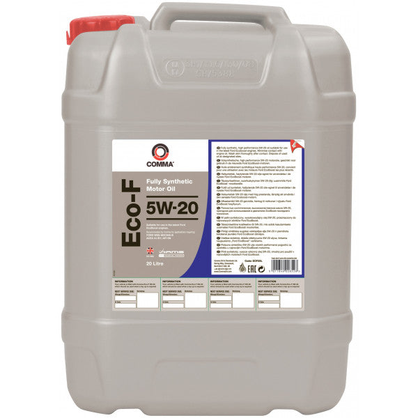 Eco-F Ford Ecoboost Engine Oil 5W20 - 20 Litre