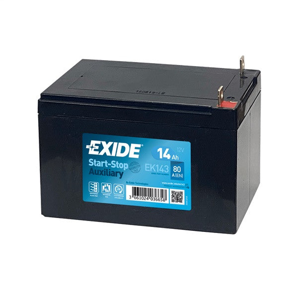 Exide Auxiliary Battery  - 12 V - 14Ah - 80CCA