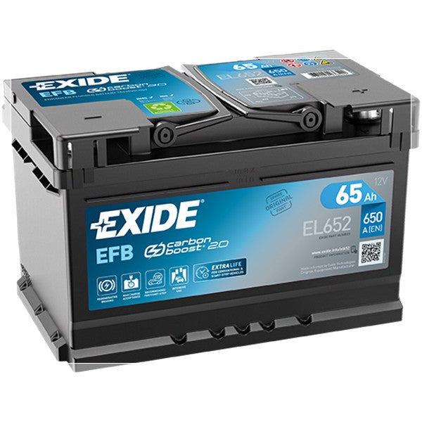 Exide EFB Battery  - 12 V - 65Ah - 650CCA