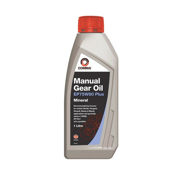 Comma Ep75W80 Plus Gear Oil - 1 Litre