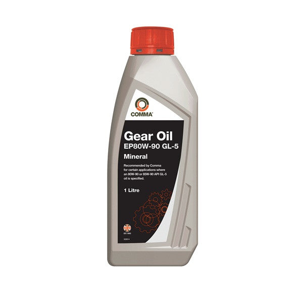 Comma Ep80W-90 Gl-5 Gear Oil - 1 Litre