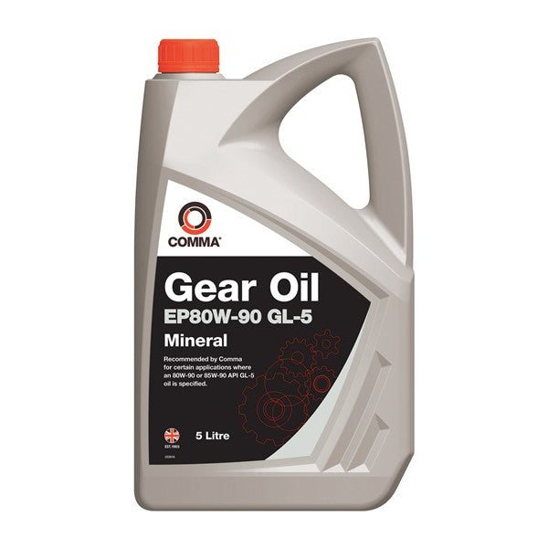 Comma Ep80W-90 Gl-5 Gear Oil - 5 Litre
