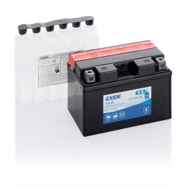 Exide Motorcycle Battery  - 12 V - 9.5Ah - 130CCA