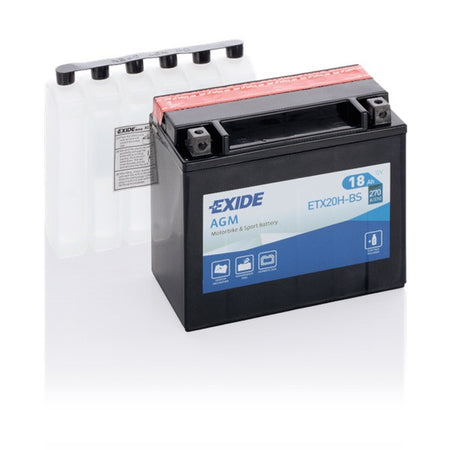 Exide Motorcycle Battery  - 12 V - 18Ah - 270CCA