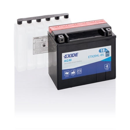 Exide Motorcycle Battery  - 12 V - 18Ah - 270CCA