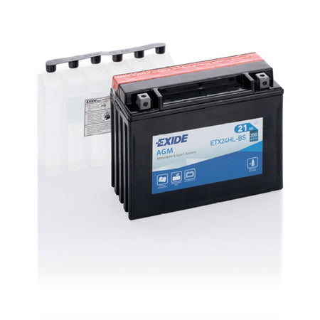 Exide Motorcycle Battery  - 12 V - 21Ah - 350CCA