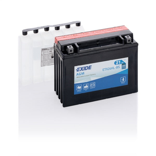 Exide Motorcycle Battery  - 12 V - 21Ah - 350CCA