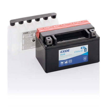 Exide Motorcycle Battery  - 12 V - 6Ah - 90CCA