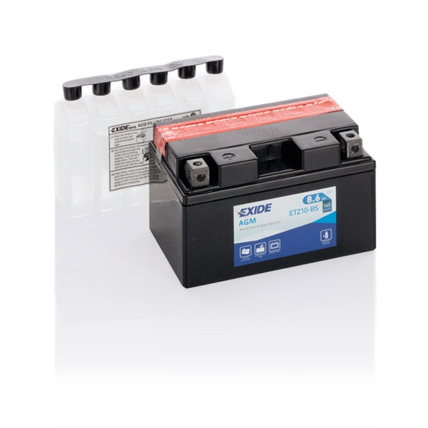 Exide Motorcycle Battery  - 12 V - 8.6Ah - 145CCA