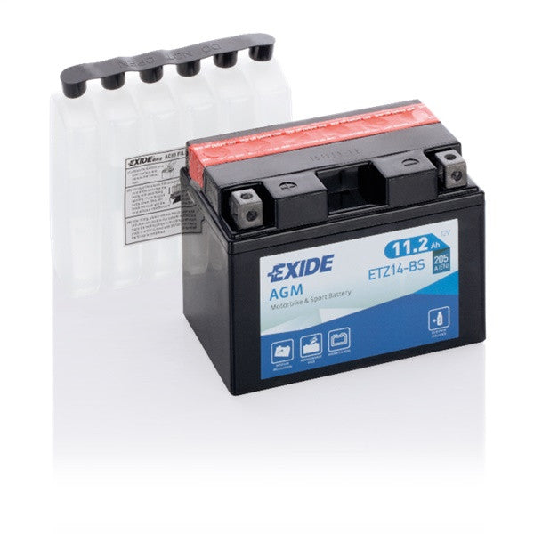 Exide Motorcycle Battery  - 12 V - 11.2Ah - 205CCA