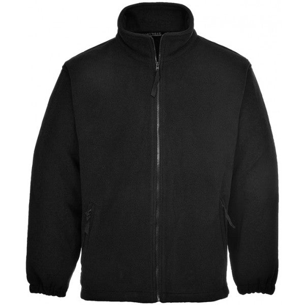 Aran Fleece - Black - Large