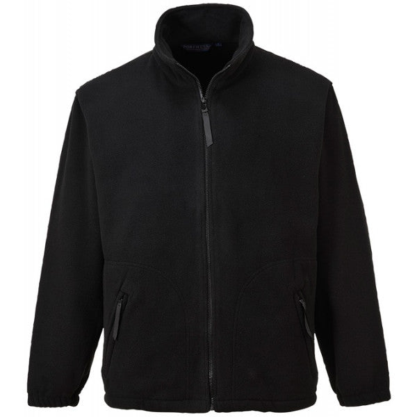 Argyll Heavy Fleece - Black - X Large