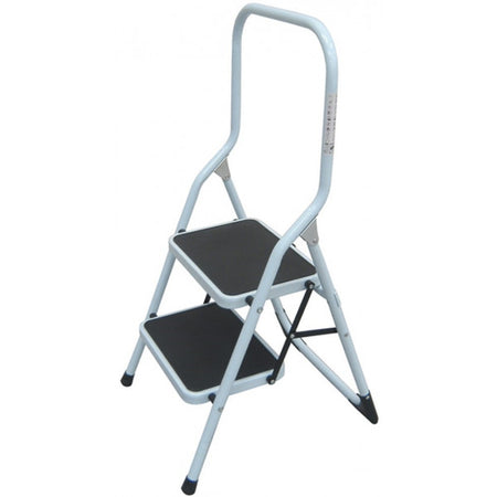 High Backed Folding Steps - 2 Step