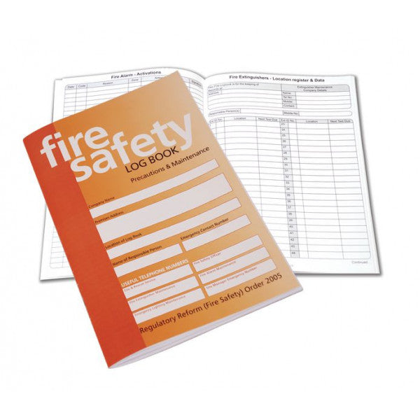 Fire Safety Log Book - A4