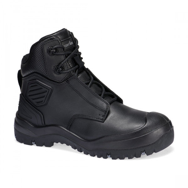 FT30 - Steel Leather Ankle Boot S3 SC HRO HI CI LG SR Black
