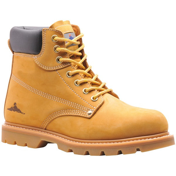 Welted Safety Boots SB - Honey - UK 9