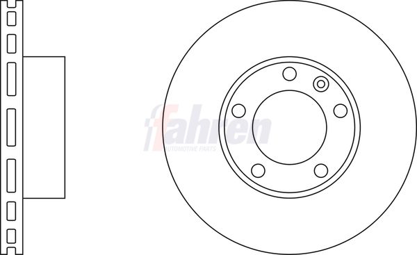 Fahren FBD6000 Brake Disc - 1