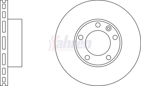 Fahren FBD6000 Brake Disc - 1