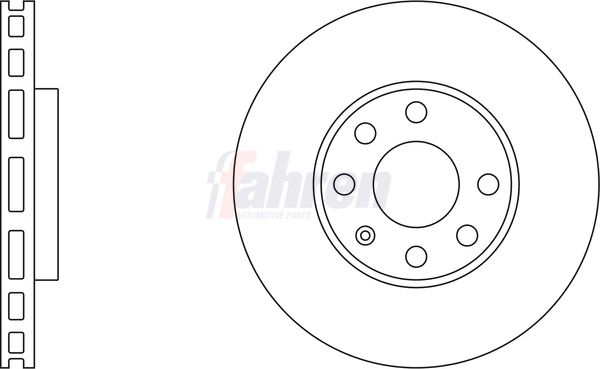 Fahren FBD6004 Brake Disc - 1