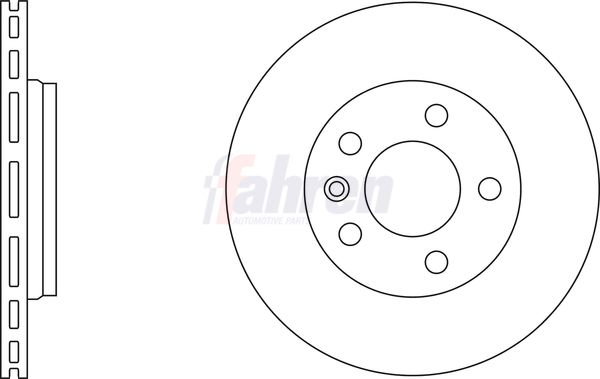 Fahren FBD6022 Brake Disc - 1