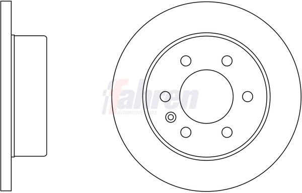 Fahren FBD6023 Brake Disc - 1