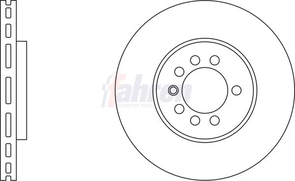Fahren FBD6028 Brake Disc - 1